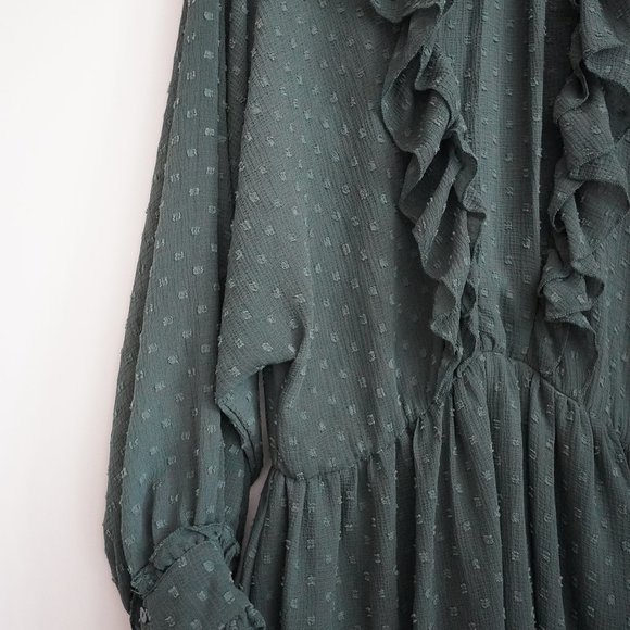 Zara green Rompers (damaged) - Picture 5 of 9